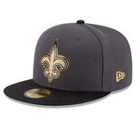 Gold Collection On Field New Orleans Saints 59FIFTY