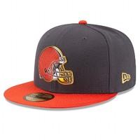 Gold Collection On Field Cleveland Browns 59FIFTY