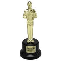 Gold Plastic Statue Trophy