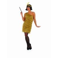 Gold Flapper Dress