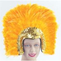 Gold Deluxe Feather Headdress