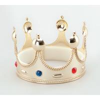 Gold King\'s Crown With Gems