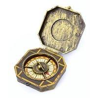 Gold Pirate Treasure Compass