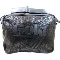 gola redford metallic mens messenger bag in black