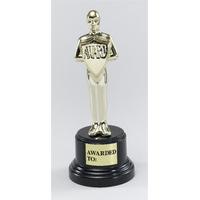 Gold Plastic Movie Award Trophy