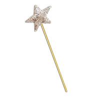 Gold Sequin Star Fairy Wand