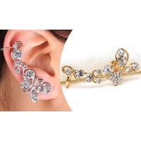 Gold Flower Ear Cuff