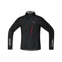 gore bike wear rescue windstopper active shell jacket black s