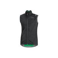 gore bike wear element windstopper active shell gilet matt black l