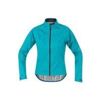 gore bike wear power gore tex active shell ladies jacket blue 38