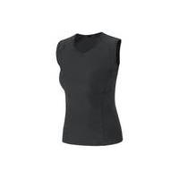 gore bike wear base layer lady womens singlet black m