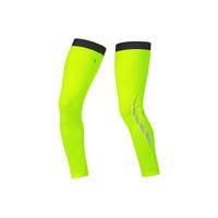 gore bike wear visibility thermo leg warmers yellow s