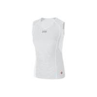 gore bike wear base layer windstopper womens singlet light grey 38