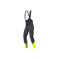 Gore Bike Wear Element Windstopper SO Bib Tight | Black/Yellow - M