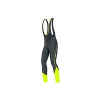 Gore Bike Wear Oxygen Windstopper SO Bib Tight+ | Black/Yellow - L