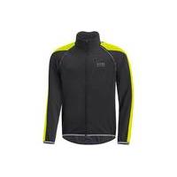 Gore Bike Wear Phantom Plus Gore Windstopper Zip-Off Jacket | Black/Yellow - M