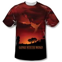 gone with the wind sunset