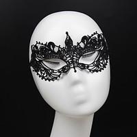 Gothic Style Black Lace Mask for Wedding Party