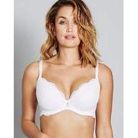 Gossard Superboost lace Plunge White Bra