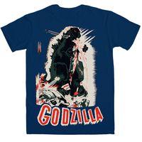 Godzilla T Shirt - Old School Zilla