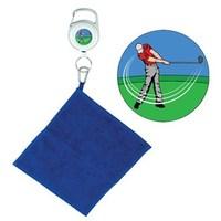 Golfer Retractable Towel