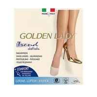 golden lady cotton footsies 2 pair pack