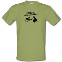 Gorilla + Drums male t-shirt.