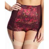 Gossard Floral Print Suspender