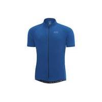 gore bike wear element 20 short sleeve jersey blue l