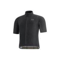 Gore Bike Wear Oxygen Roubaix Gore Windstopper Short Sleeve Jersey | Black - XXL