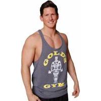 golds gym muscle joe premium stringer tank medium arctic grey