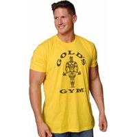 Gold\'s Gym Muscle Joe Tee Large Gold