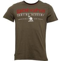 gotcha mens printed fashion t shirt khaki