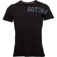 gotcha mens printed fashion t shirt black