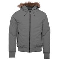 Gotcha Mens Bomber Jacket Grey