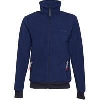 gotcha mens zip thru fleece navy