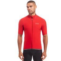 gore mens power windstopper soft shell jersey red red