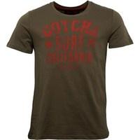 Gotcha Mens Printed Fashion T-Shirt Khaki