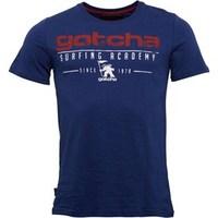 Gotcha Mens Printed Fashion T-Shirt Indigo