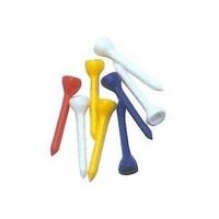 Golf Long Plastic Tees (40pk)