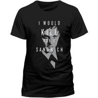 Gotham - Sandwich Unisex Small T-Shirt - Black