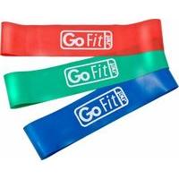 GoFit Power Loops - 3 Lower Body Bands 2 Inch Assorted