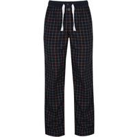 Golford Grid Print Cotton Lounge Pants in Red Check  Tokyo Laundry