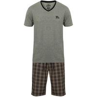 goodman 2pc lounge set in mid grey marl tokyo laundry