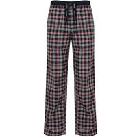 Gonson Checked Cotton Lounge Pants in Rumba Red  Tokyo Laundry