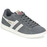 gola equipe suede mens shoes trainers in grey