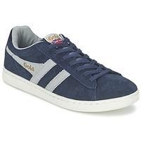 gola equipe suede mens shoes trainers in blue