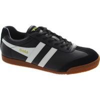 gola harrier mens shoes trainers in black