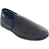 Goodyear swale men\'s grey Check slip on comfortable Memory foam slippers men\'s Slippers in grey