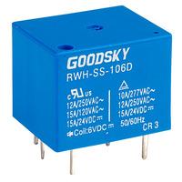 good sky rwh ss 106d 6v rwh series 12a spdt relay